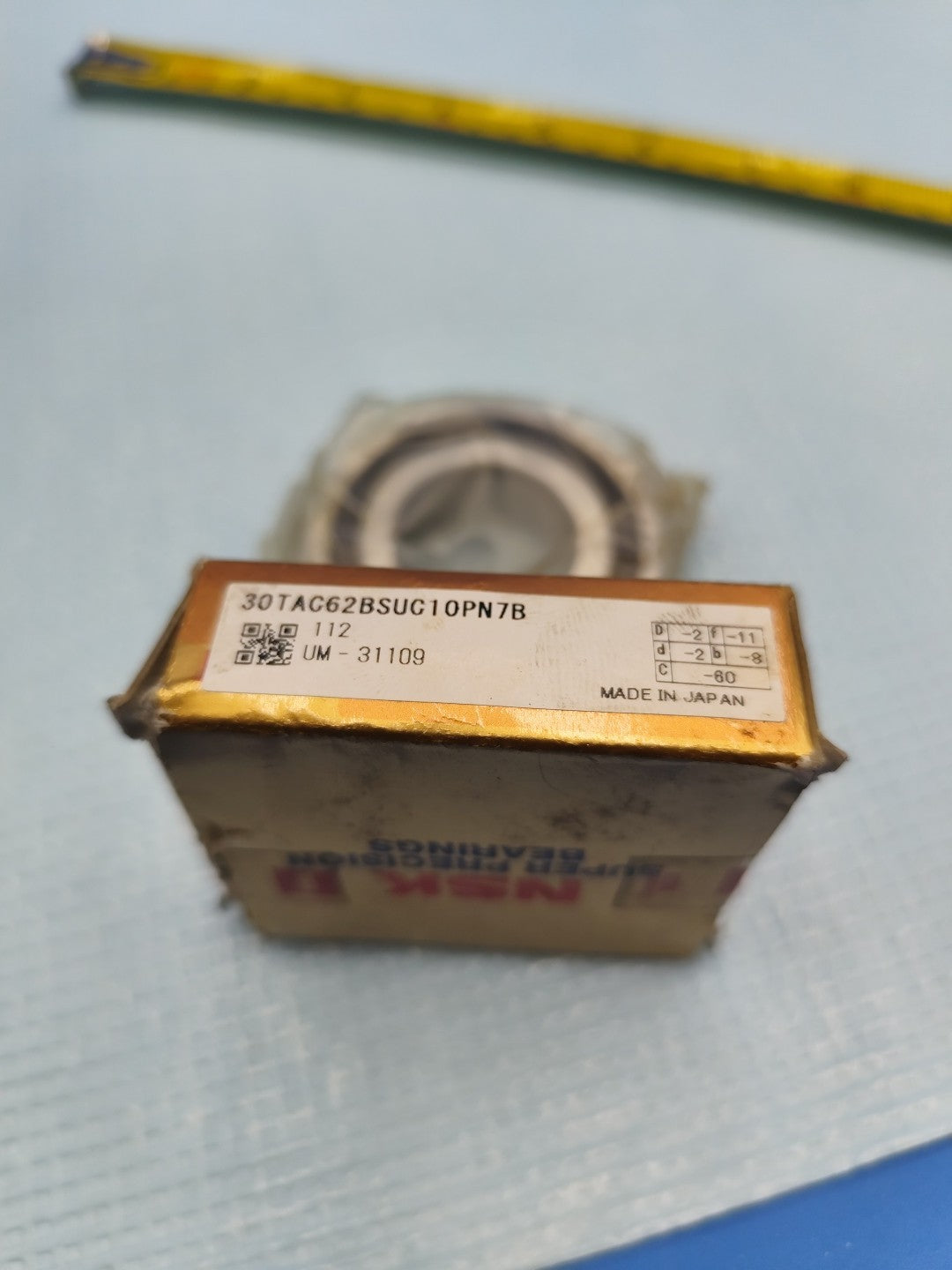 NSK super precision bearing 30TAC62BSUC10PN7B