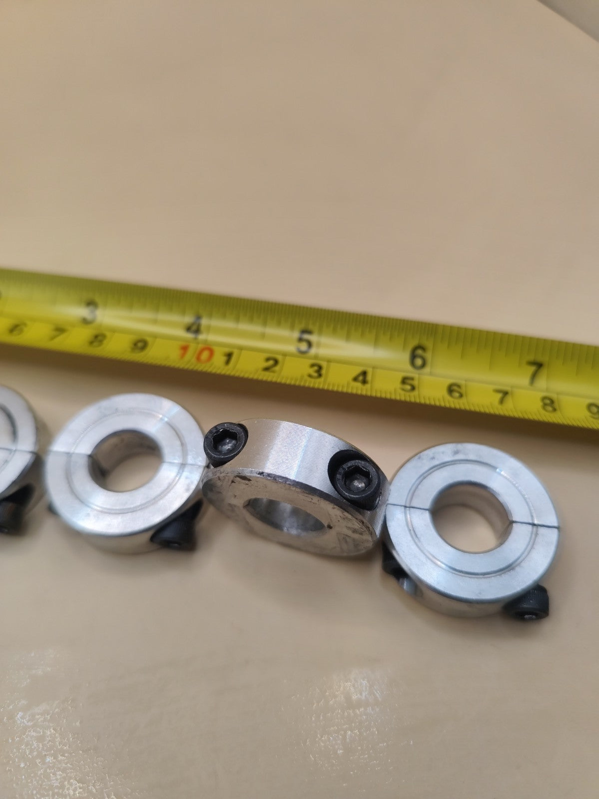 metal double-split clamp shaft collar  two-piece clamping collar Set Of 5 