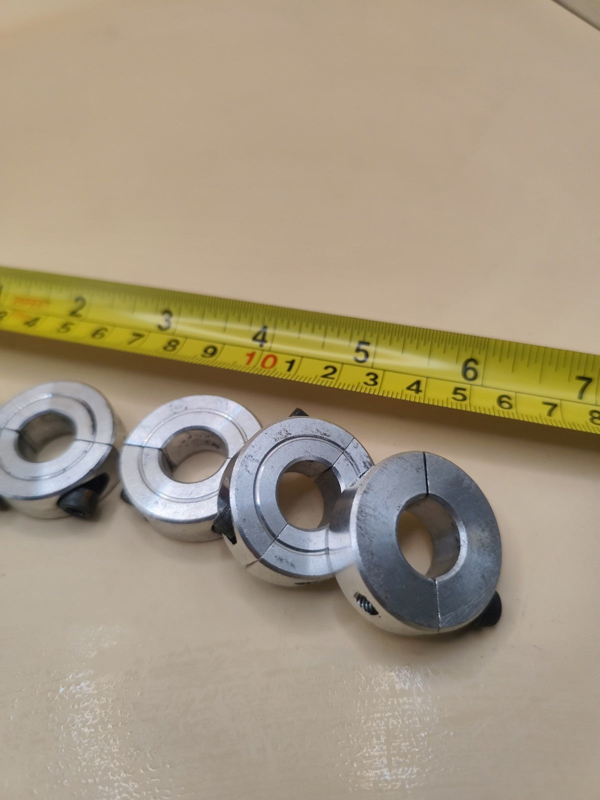 metal double-split clamp shaft collar  two-piece clamping collar Set Of 5 