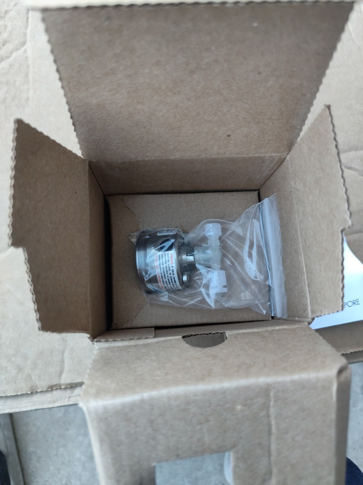 Millipore xxpxlgage Pollicon XL Guage Kit 0-60 Psi
