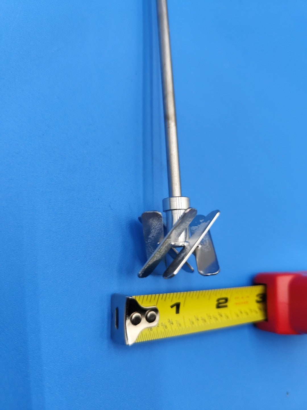 stainless steel propeller with shaft 18" long 3/16" Shaft 1.5" Diameter Propelle
