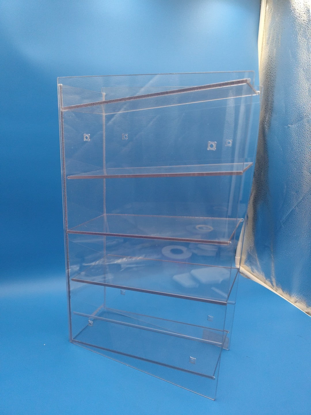 Laboratory Serological Pipet Rack Clear Acrylic H 19" L 11" W 5"