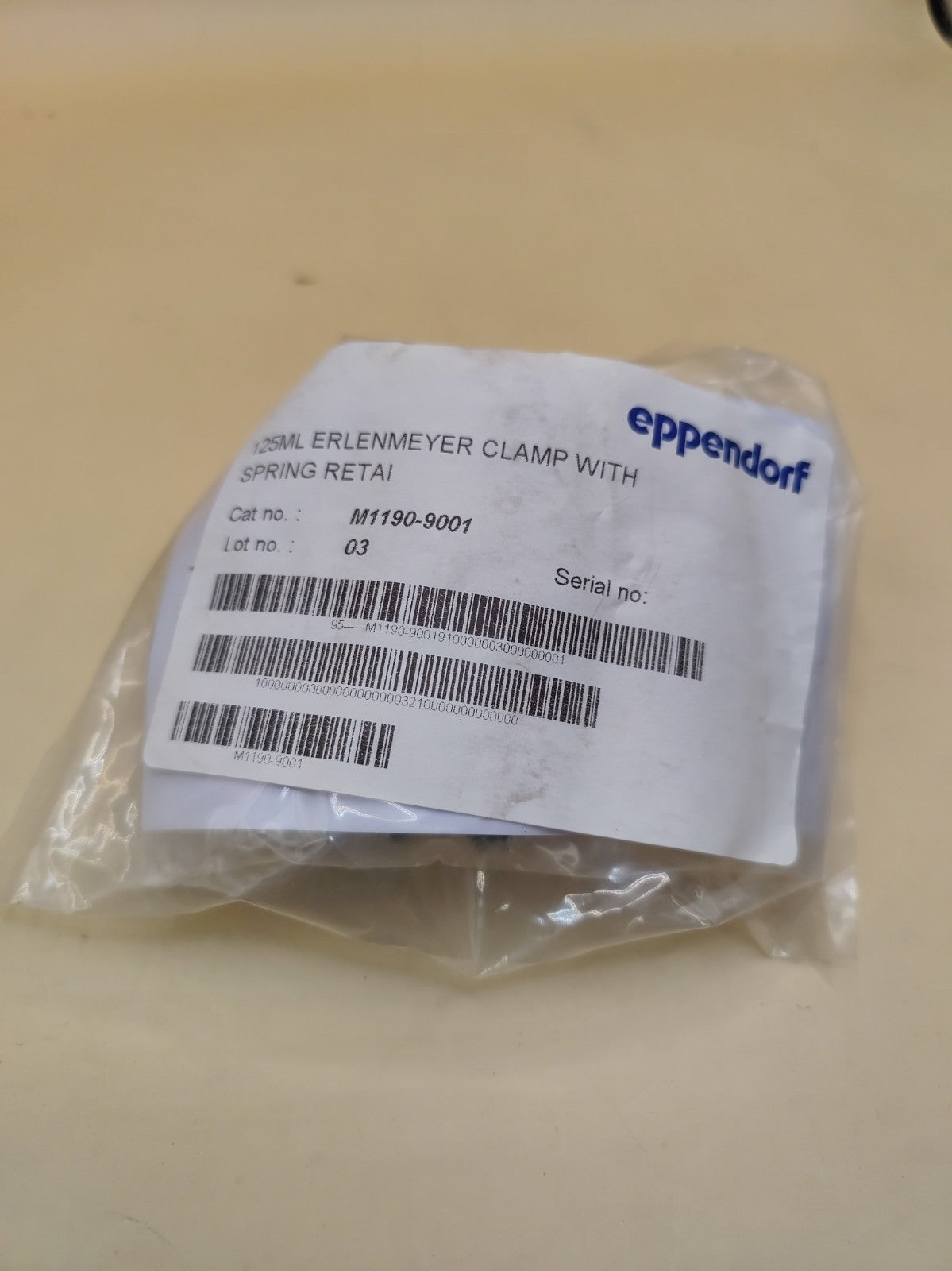 Eppendorf 125 mL Erlenmeyer Flask Clamp with Spring Retainer M1190-9001