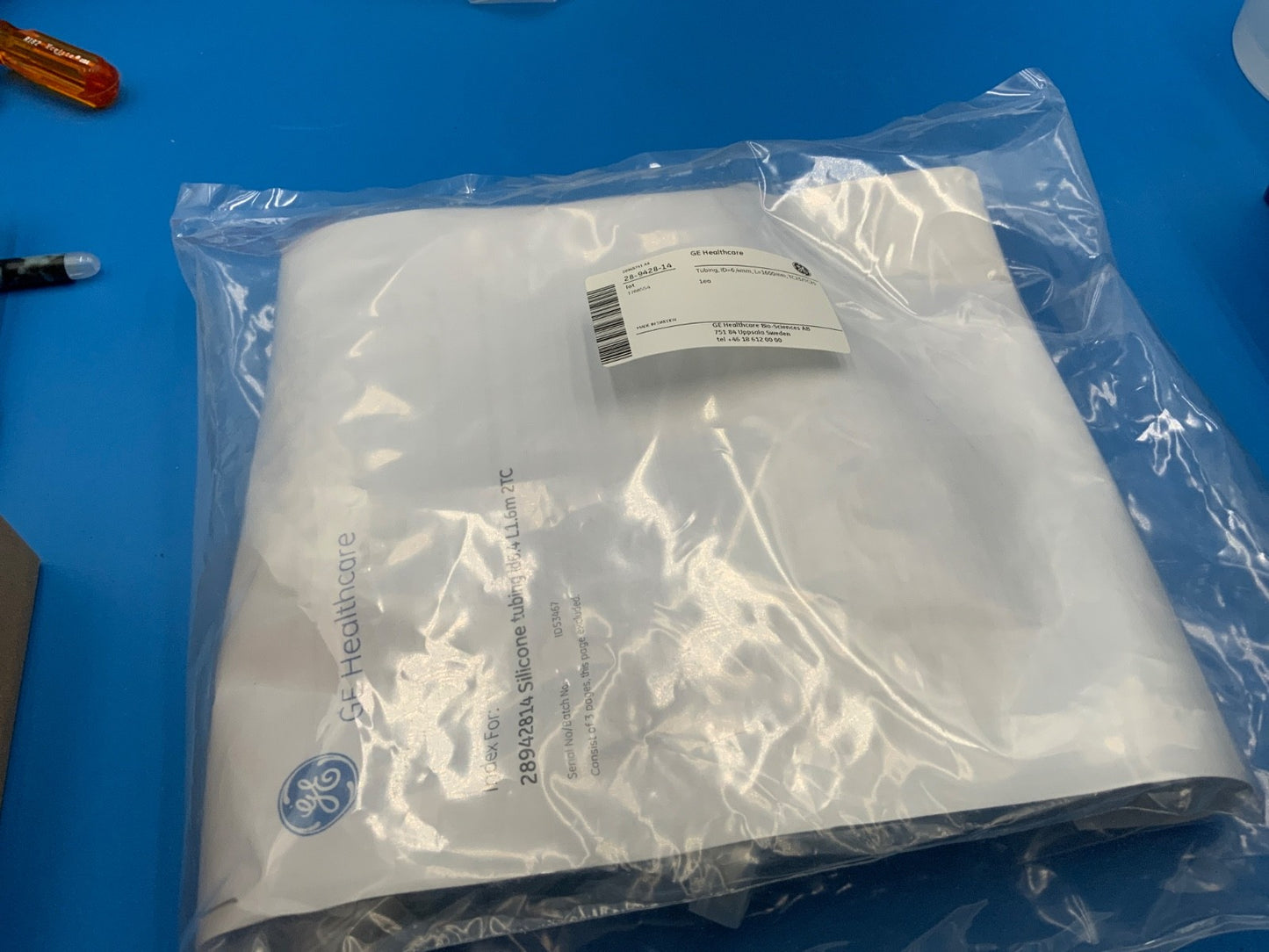 GE Healthcare TC25 tubing upick