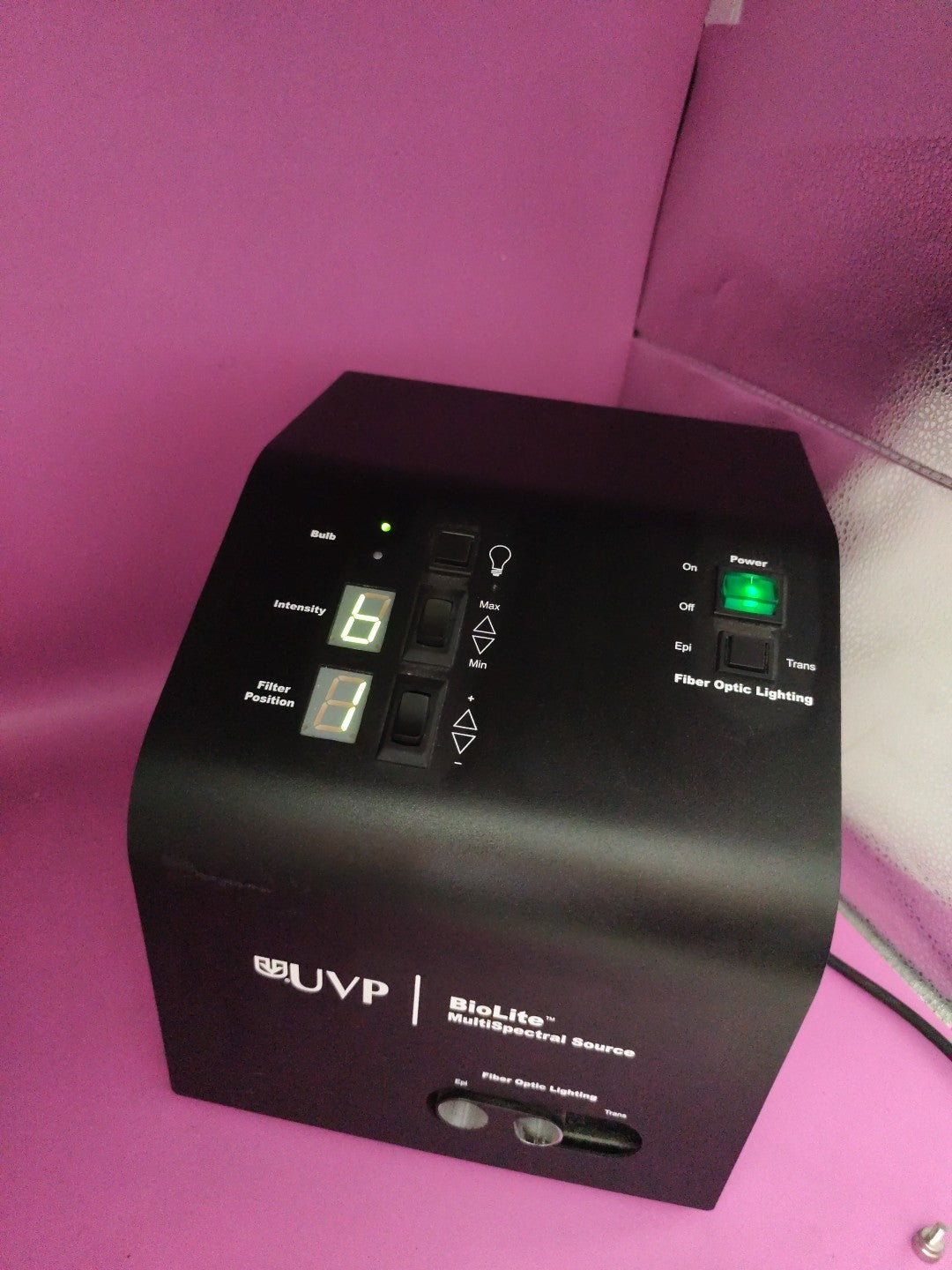 UVP biolite multispectral source With 455-495 502-547 Filters With Lamp 