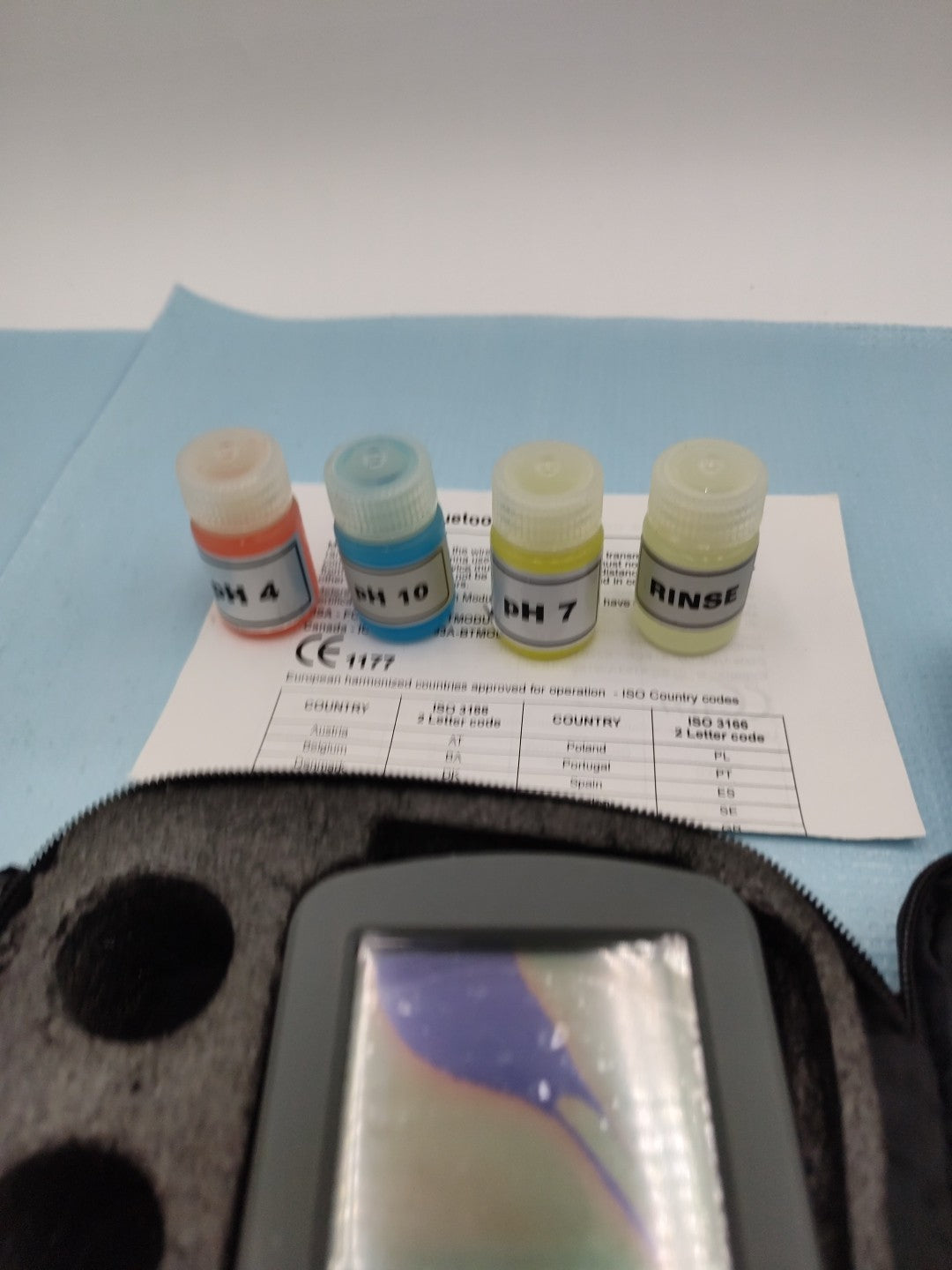 Beckman Coulter PHI410 pH Meter With Solution And Case