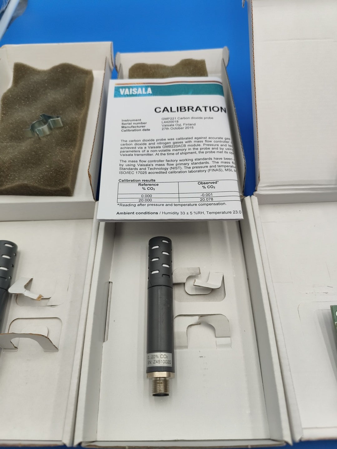 carbon dioxide Sensor module gmm221forma1 With Two Probes #read#