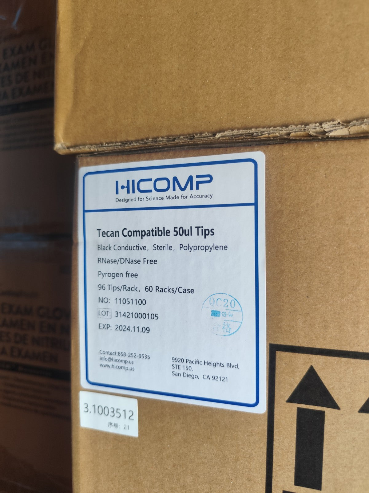 Tecan Compatible Pipette Tips Case