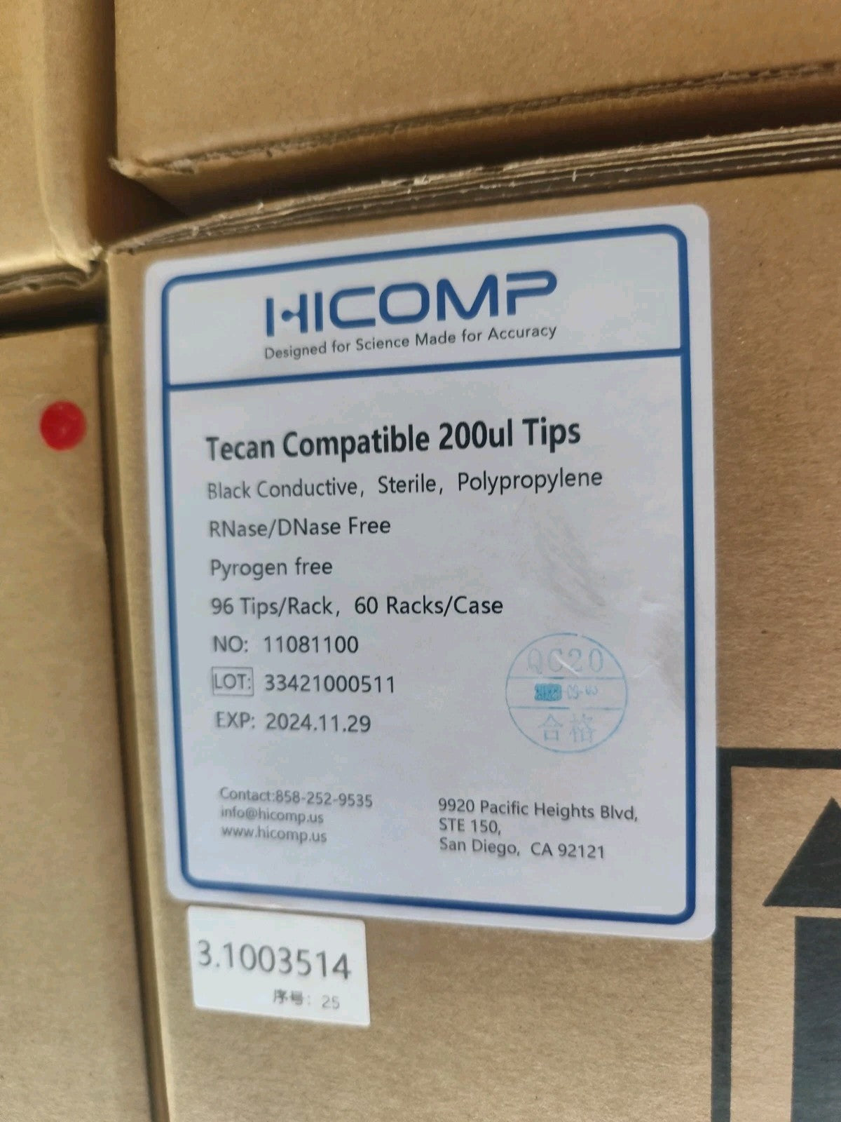 Tecan Compatible Pipette Tips Case