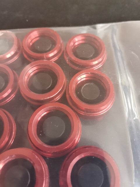 6 Used Cap Assemblies For Ultra Speed Centrifugation Beckman