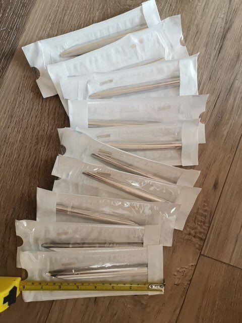 Lot Of 10 Laboratory Spatula Large Stainless Steel 