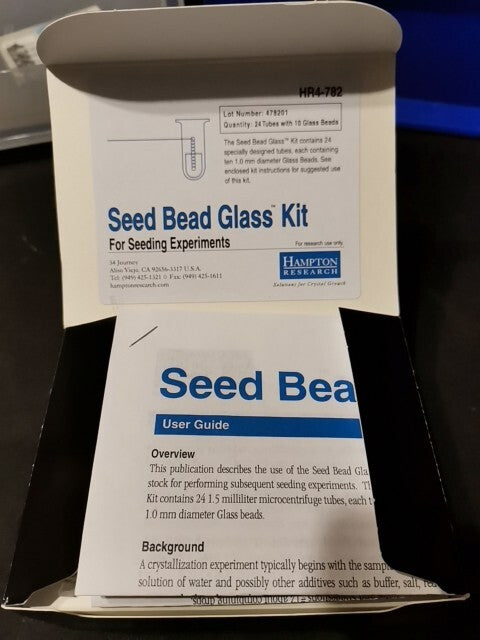HR4-782 Seed Bead Glass Kit 23 tubes with Glass Seed Beads