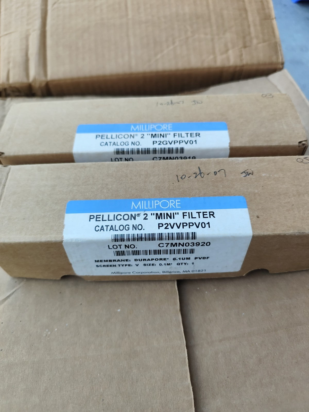 p2vvppv01 Pellicon 2 Mini Filter Durapore 0.1um Pvdf