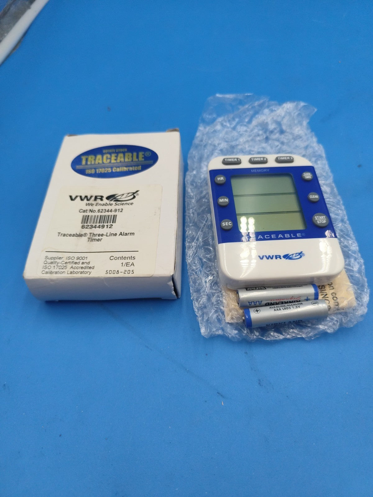 VWR Traceable Three Channel Laboratory Alarm Timer 62344-912