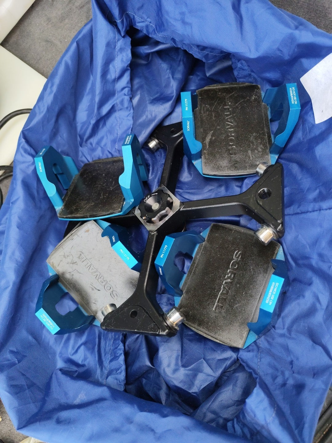 Sorvall Rotor And Four 11779 Swing Buckets For Plates