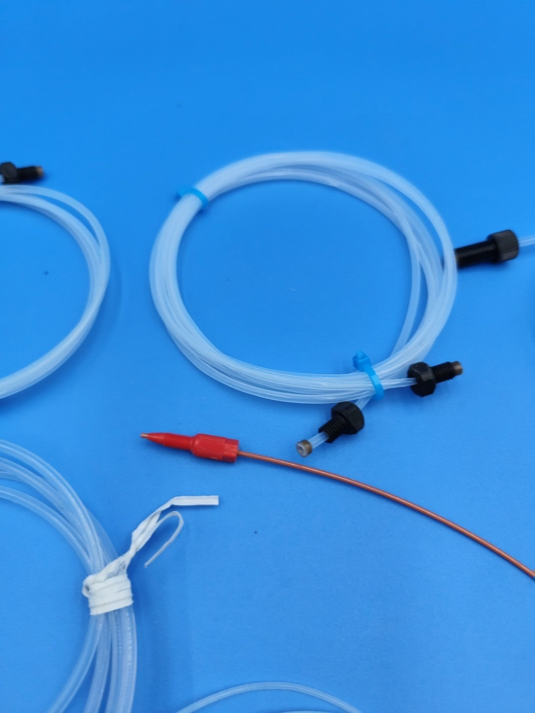 Lot Of GE Cytiva Tubing And Connectors Nuts
