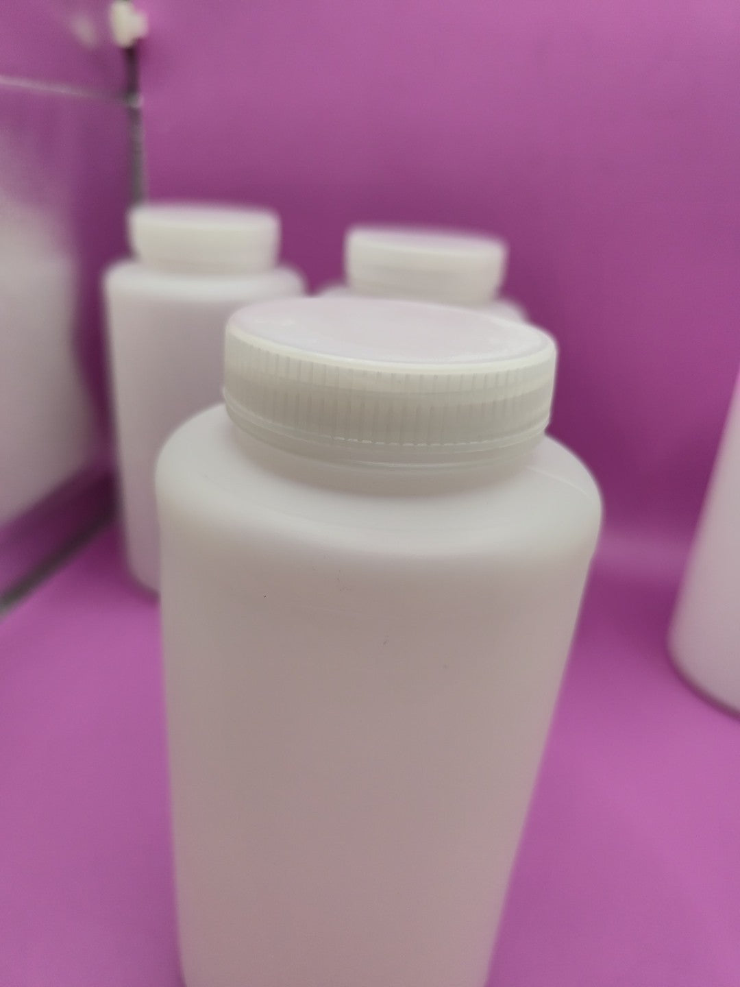 Set Of 4pcs 1000ml HDPE Wide Mouth Plastic Container