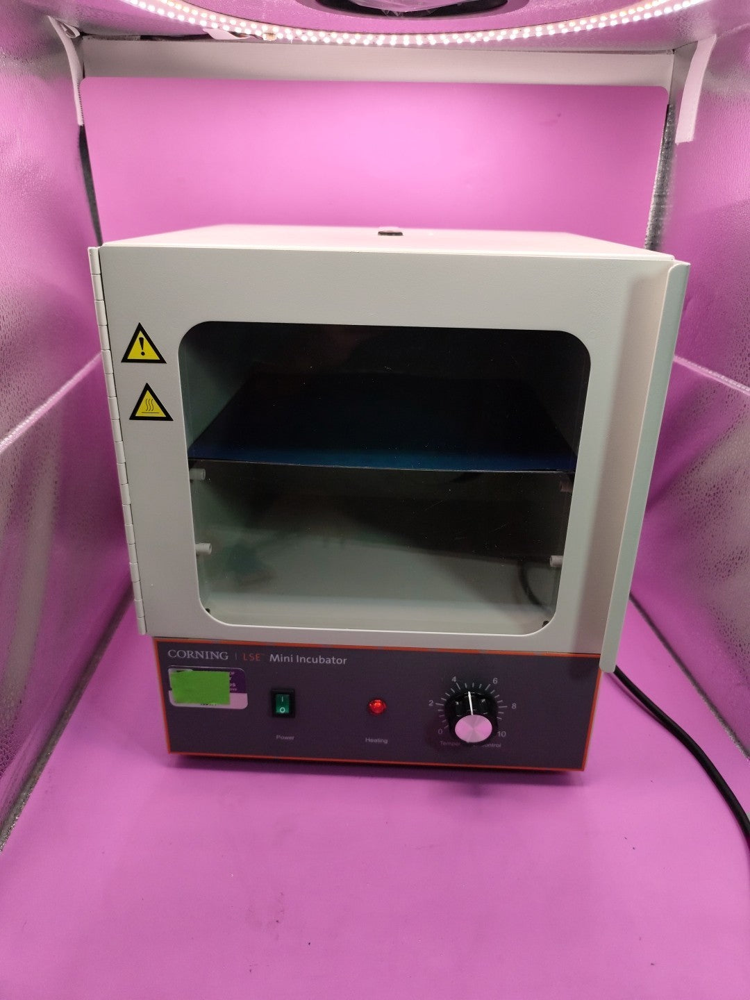 Corning LSE Mini Incubator Tested Working
