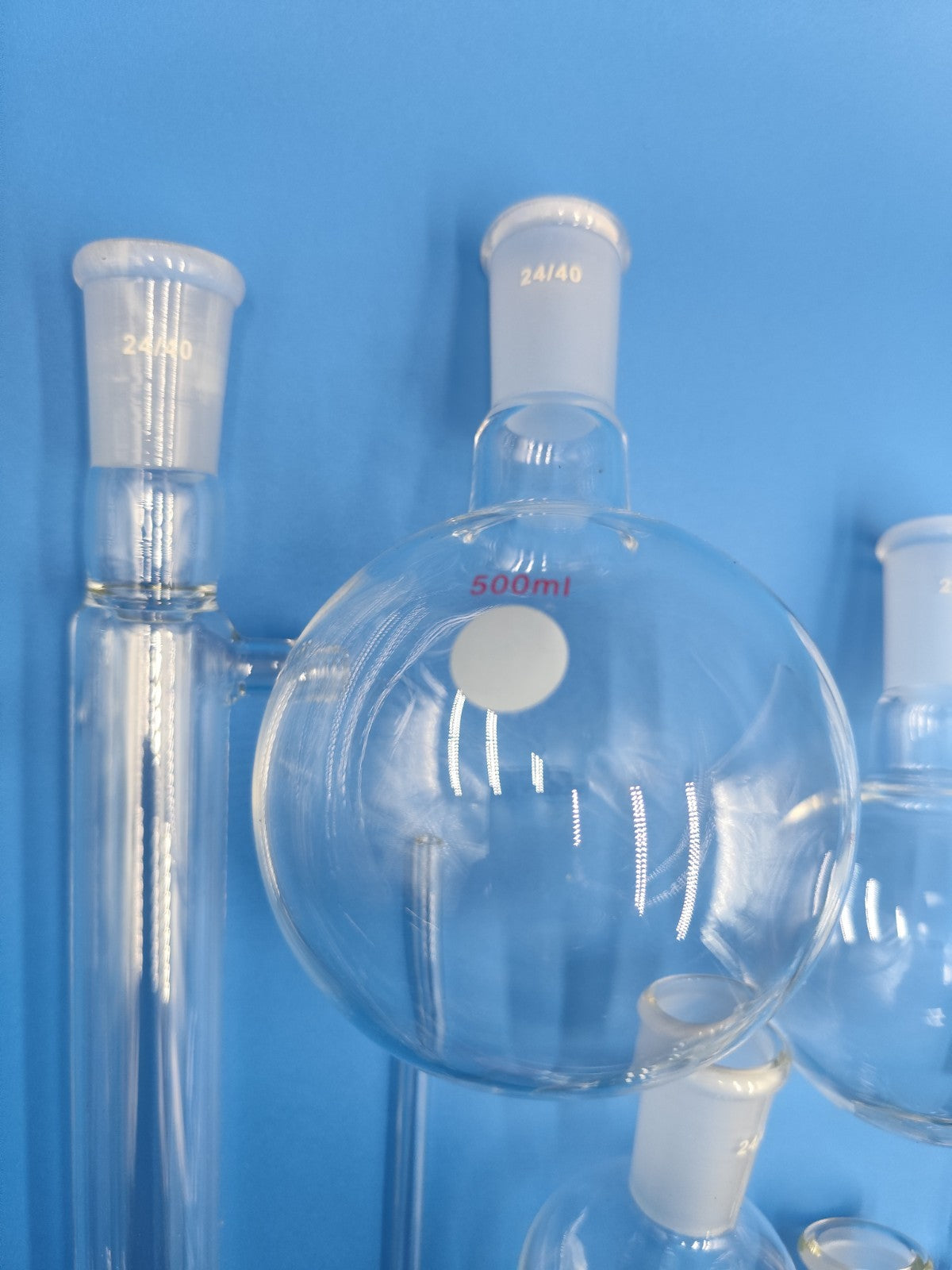 glass preparation apparatus kit organic chemistry distillation kit 38 pcs