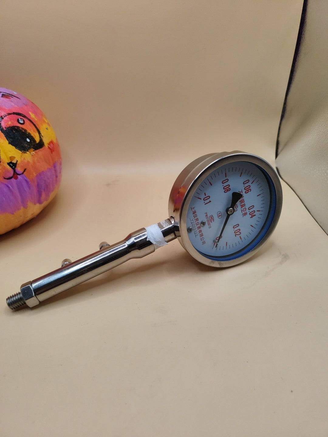 Shanghai Yimin Instrument Y2203322 stainless steel vacuum pressure Gauge 