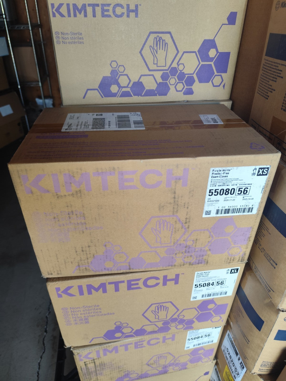 Kimtech 55080 extra-small XS Case 1000 Expiration 2025