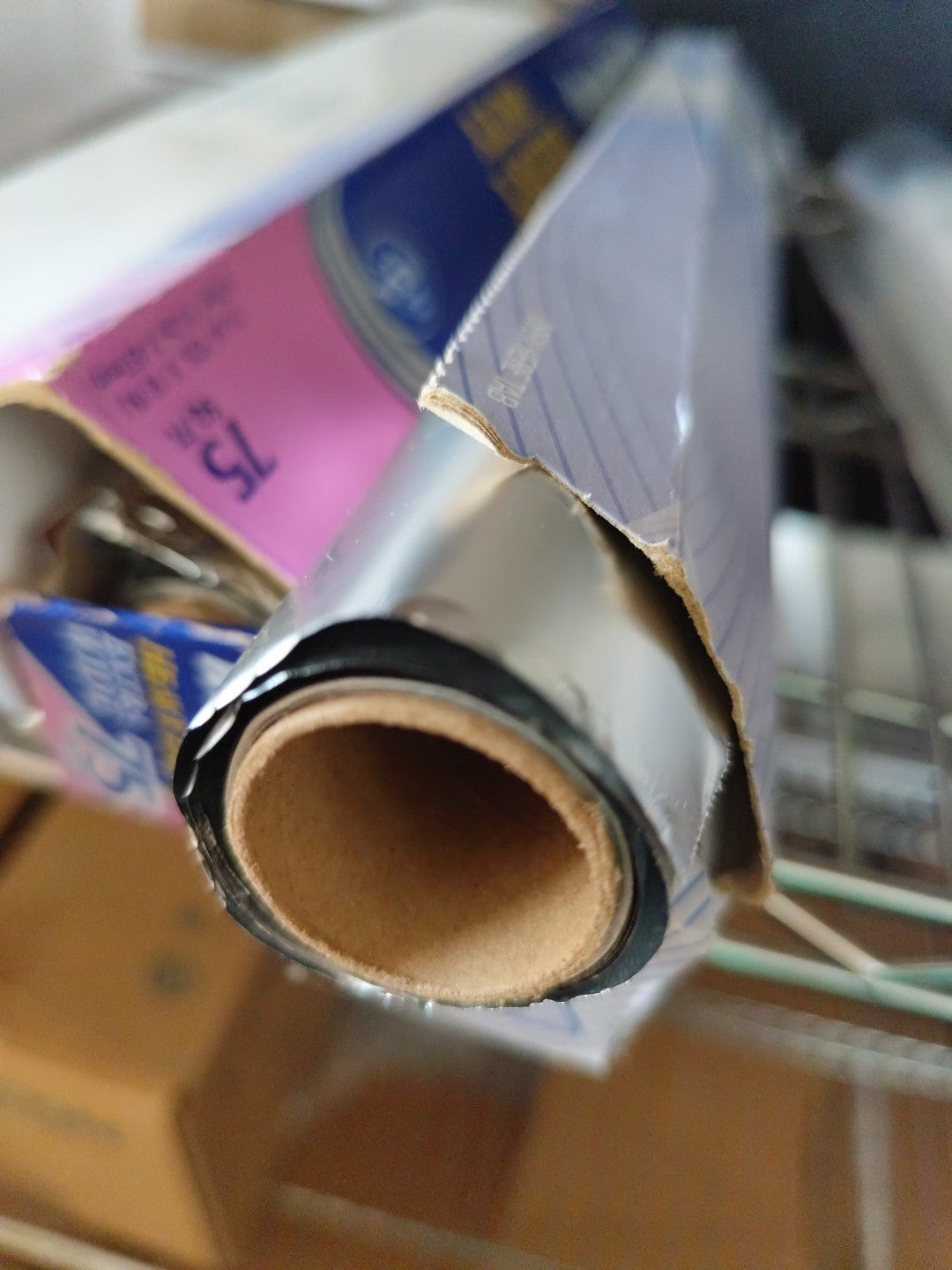 Aluminum Foil 10 Rolls Patially Used