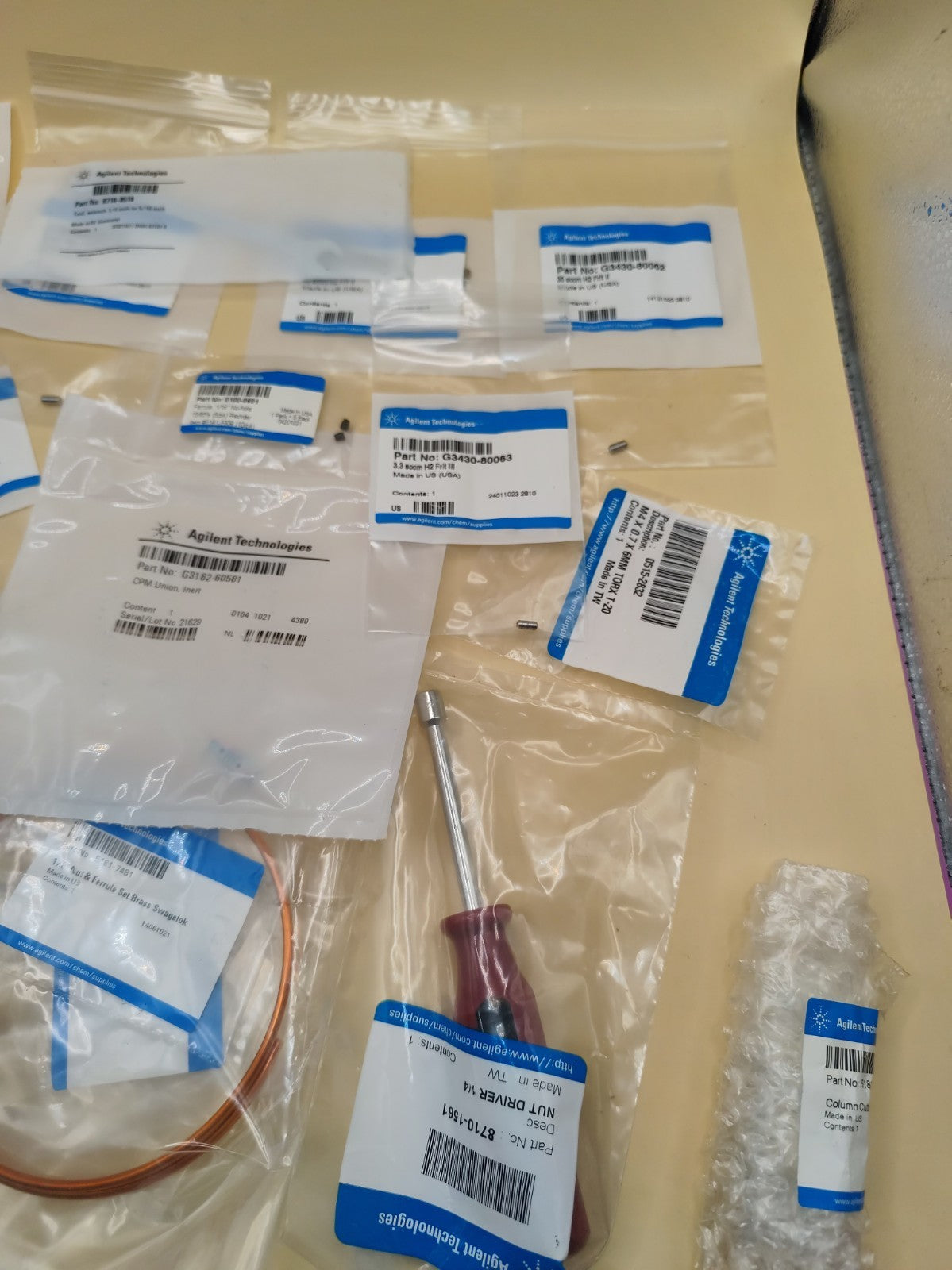Lot Of Agilent Parts And Accessories