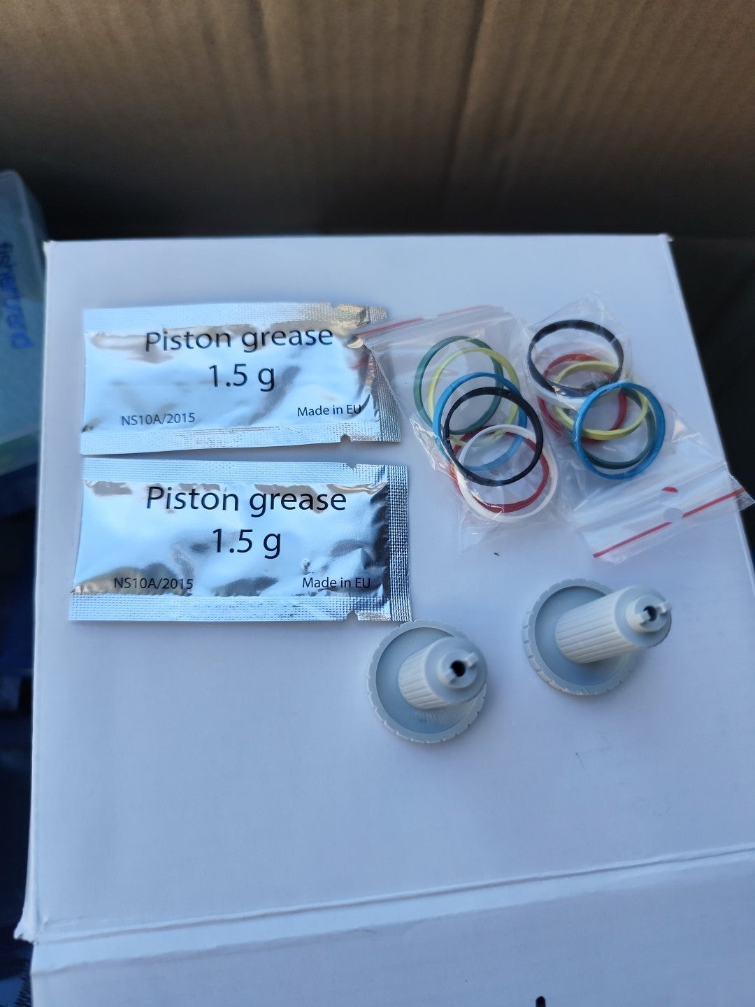 Pipette Accessories Including Piston Grease And Others