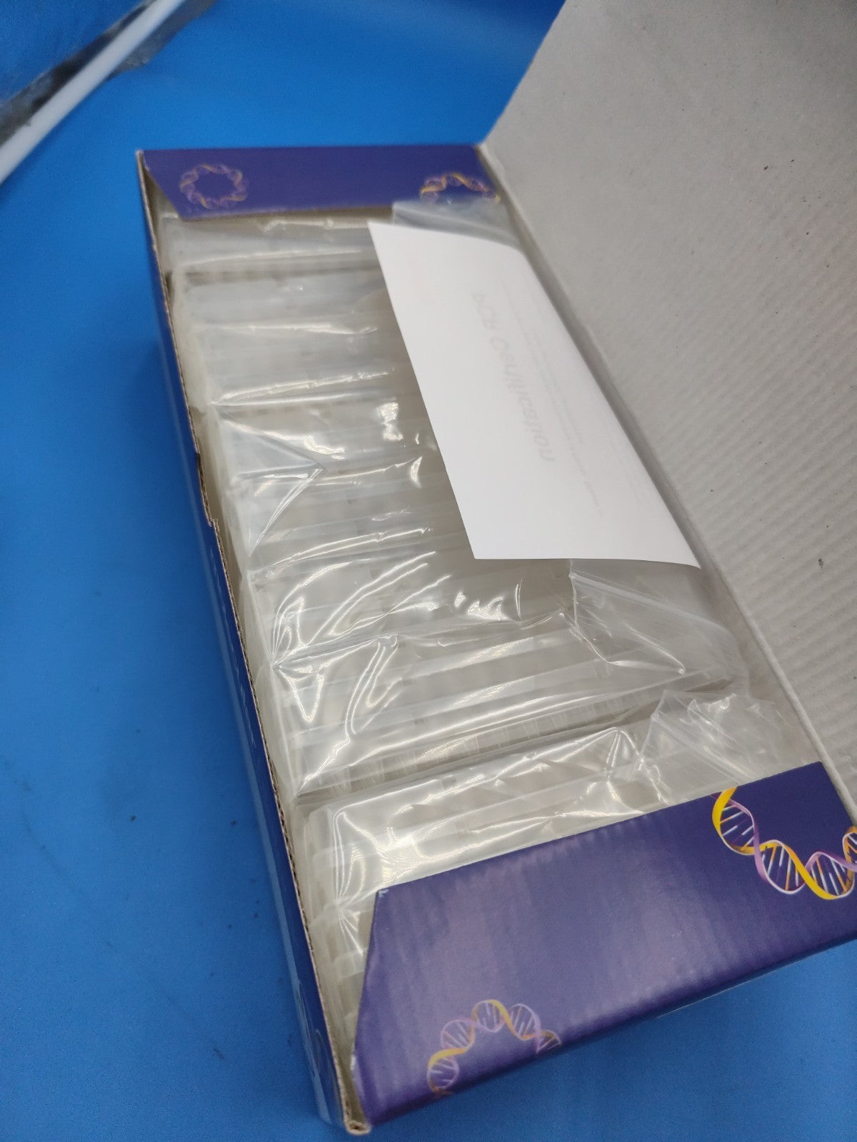 Thermo Scientific AB-0800-R-L Skirted PCR Plate w Black Lettering 25 Pack