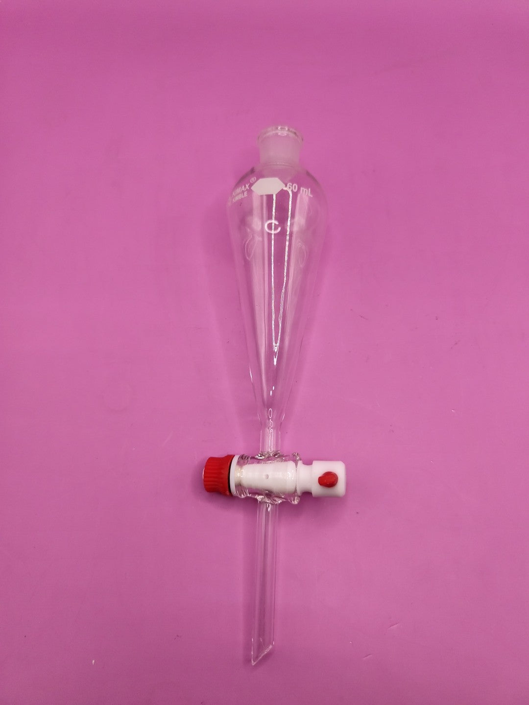 Kimax Kimble Separatory Funnel Squibb 60ml