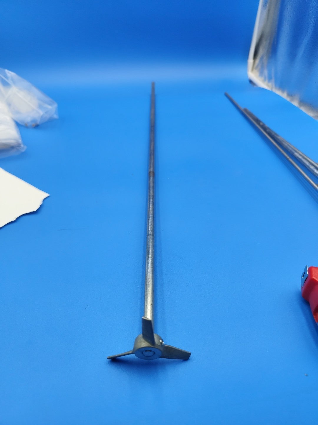 stainless steel propeller with shaft 24" long 2.5" diameter