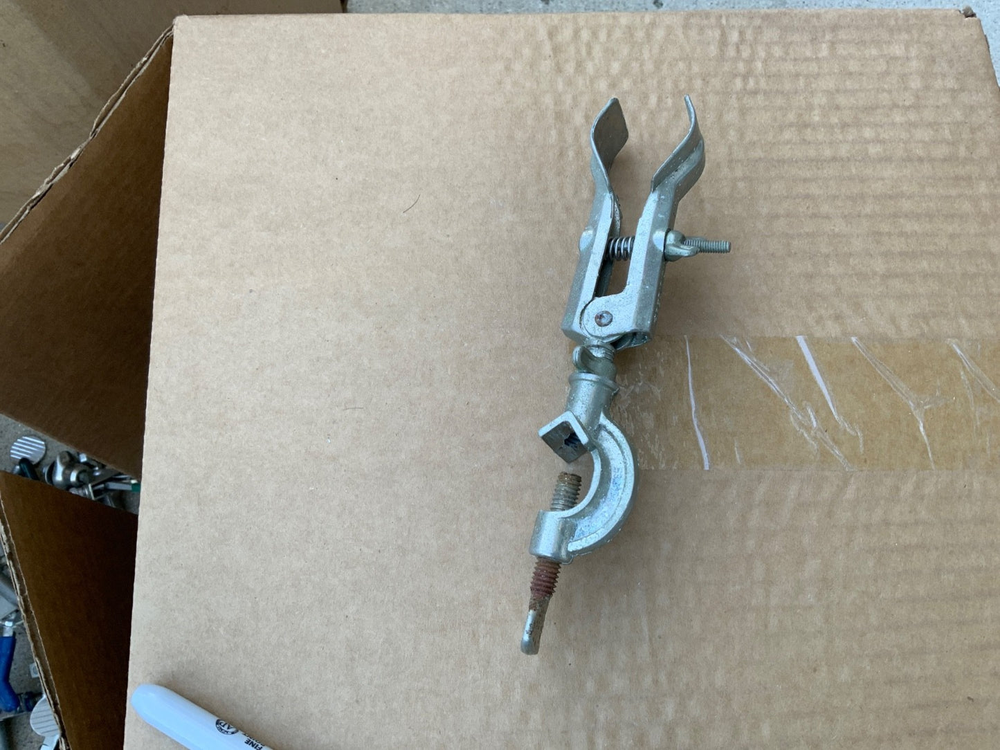 laboratory clamp or ring for column flask etc