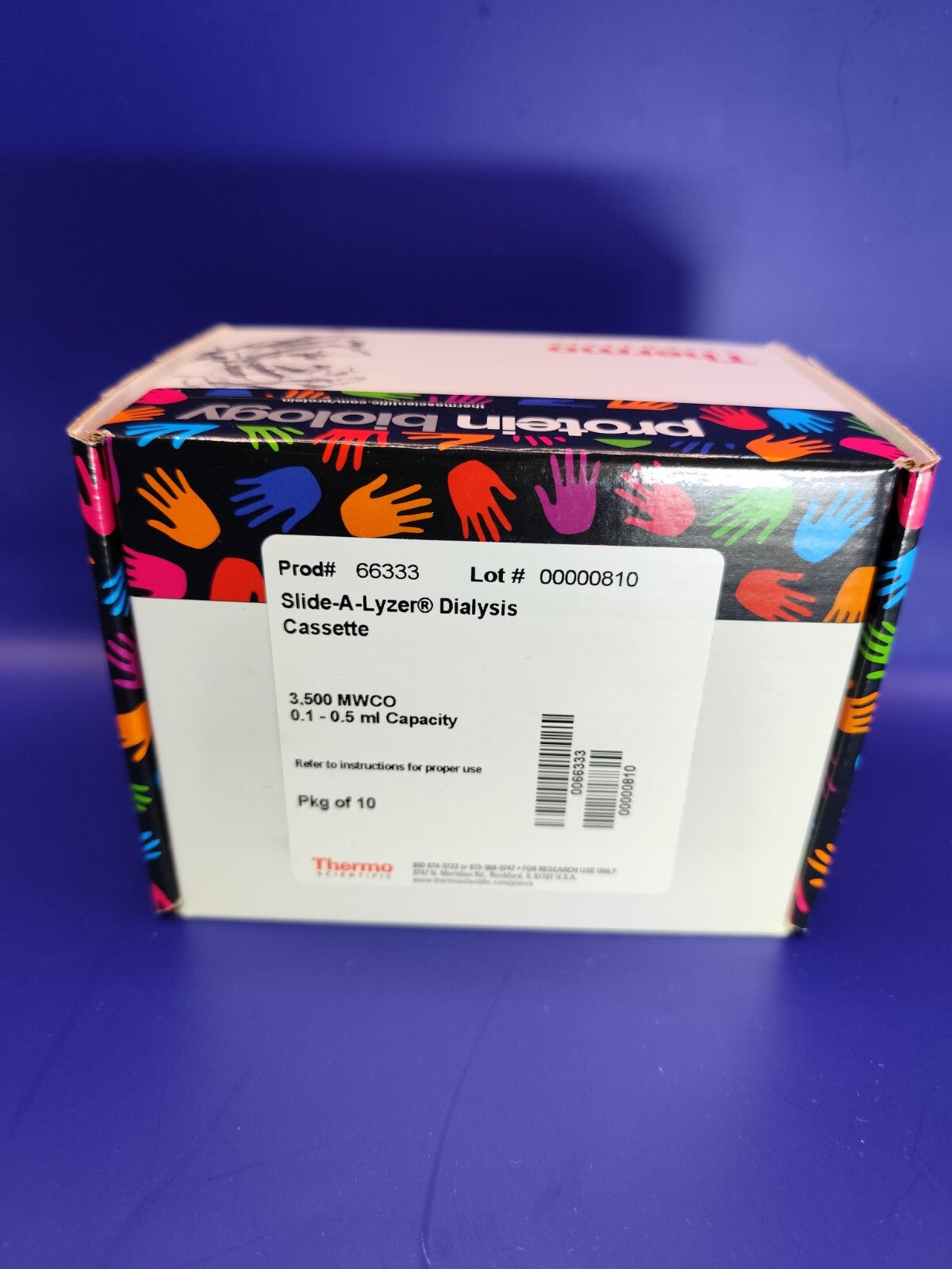 Thermo Dialysis Cassette 3.5 7 10 30 kd 0.1-230ml