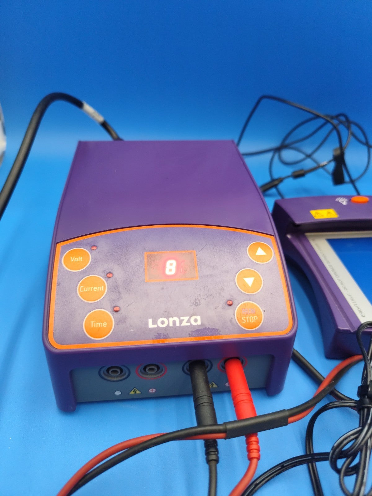 Lonza Flashgel System Imager Power Supply  Dock Complete Set With Power Supply 