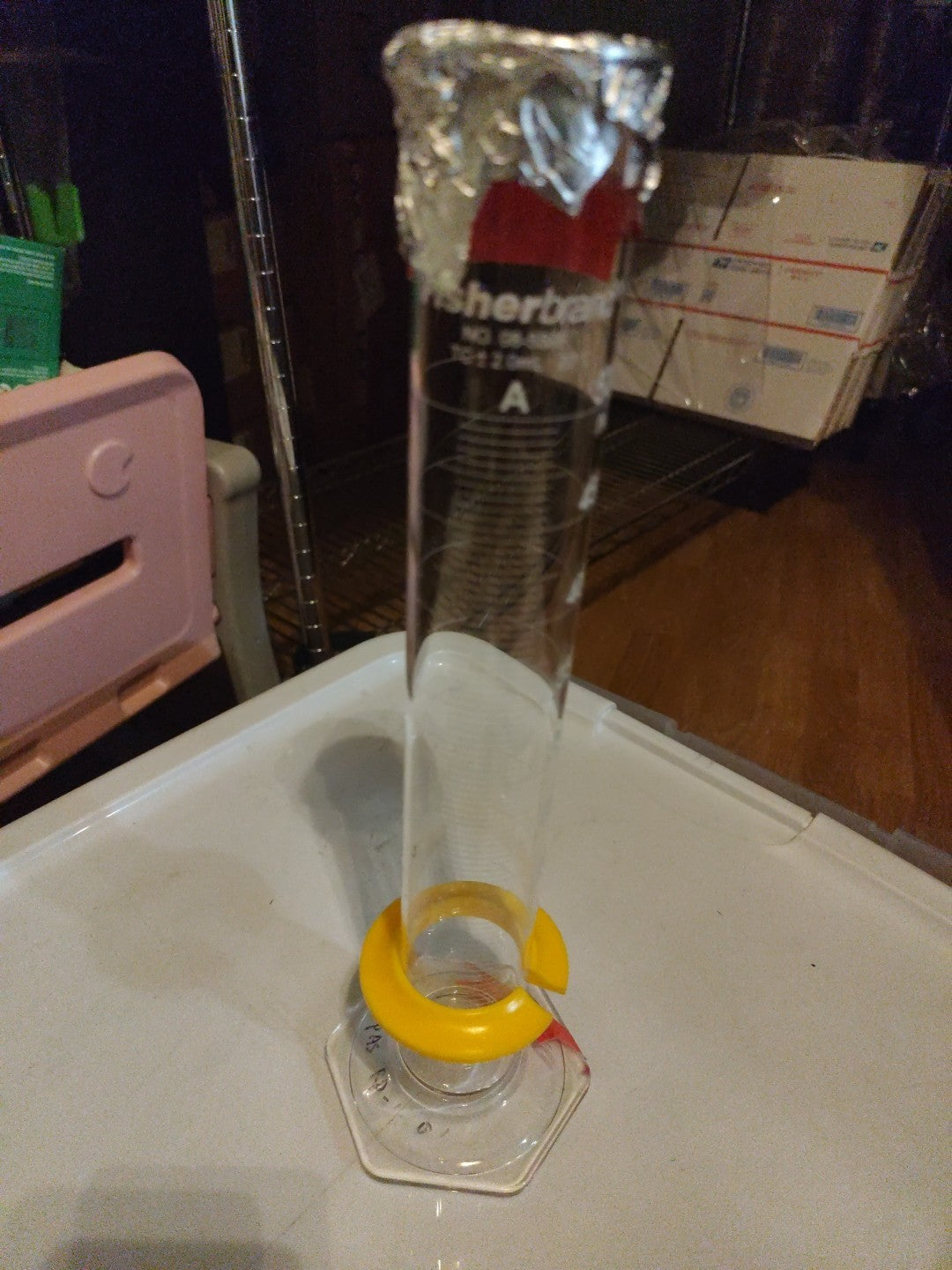 Fisherbrand 500ml Glass Cylinder No Chip 