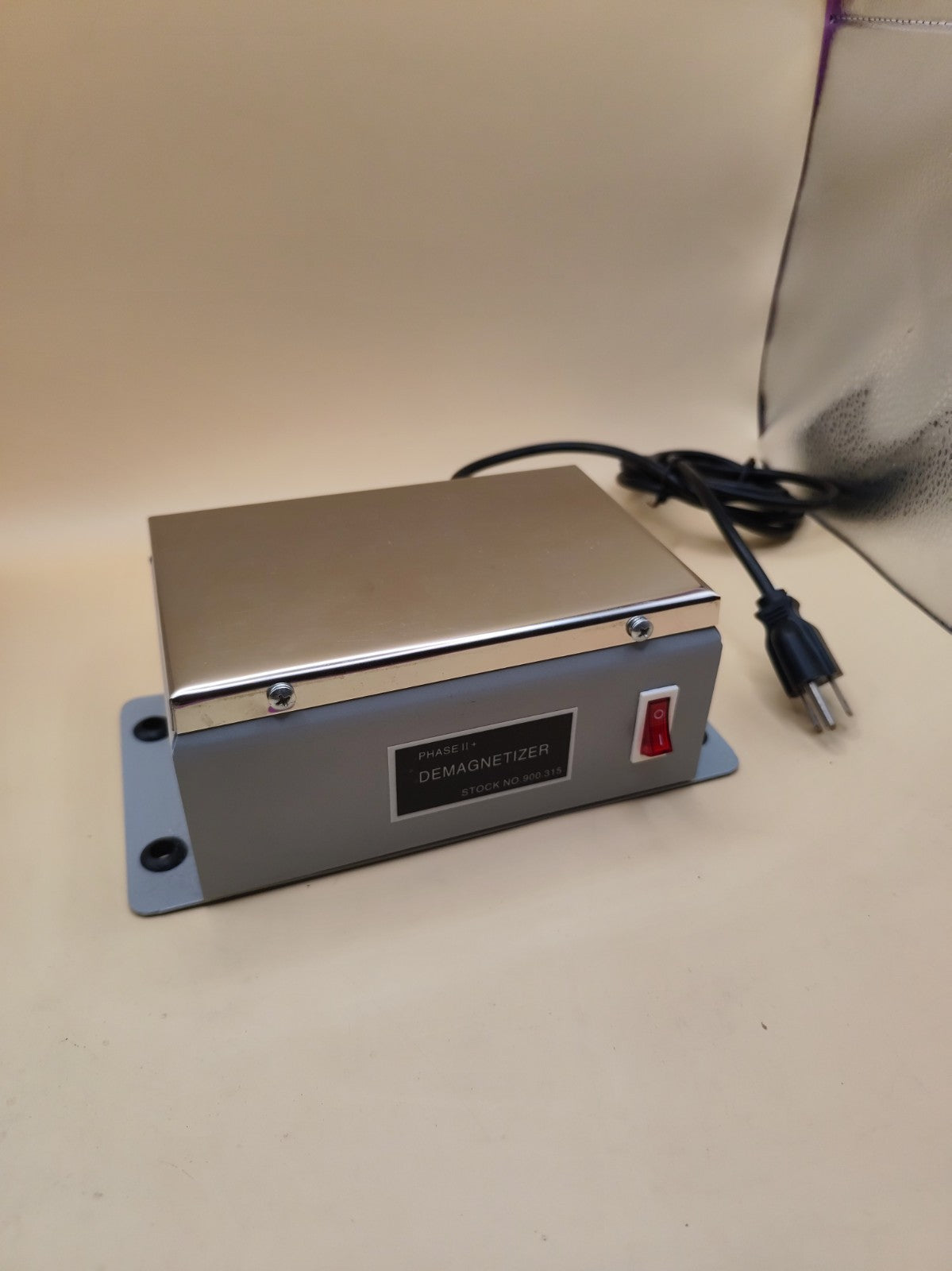 Phase II+ Demagnetizer Stock No 900.315 Metalworking Machining Demagnet