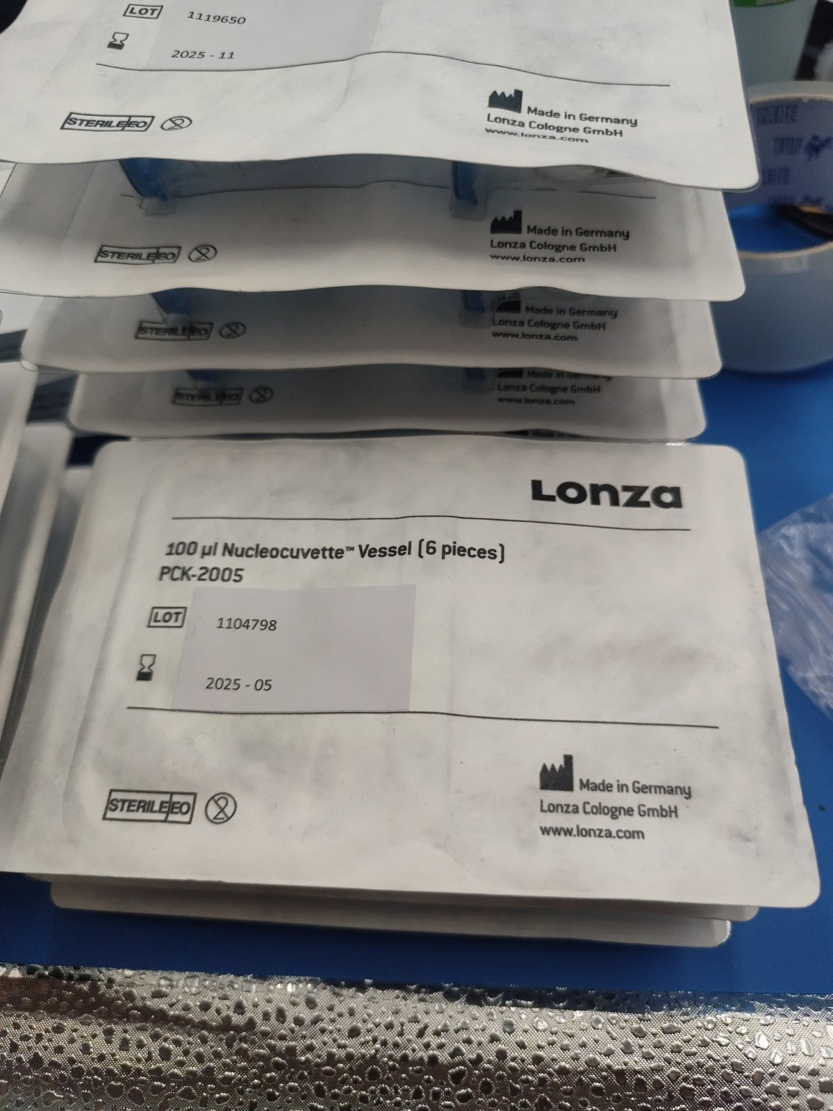 Lonza 100ul Nucleocuvette Vessel 6 Pieces Pck-2005 Year 2025