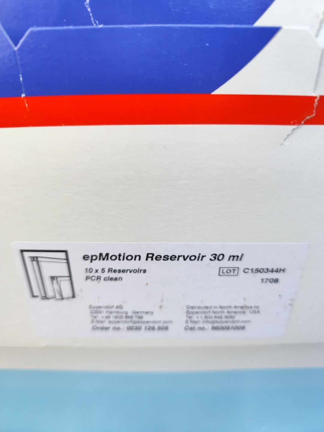 Eppendorf epmotion reservoir 30ml Box Of 50