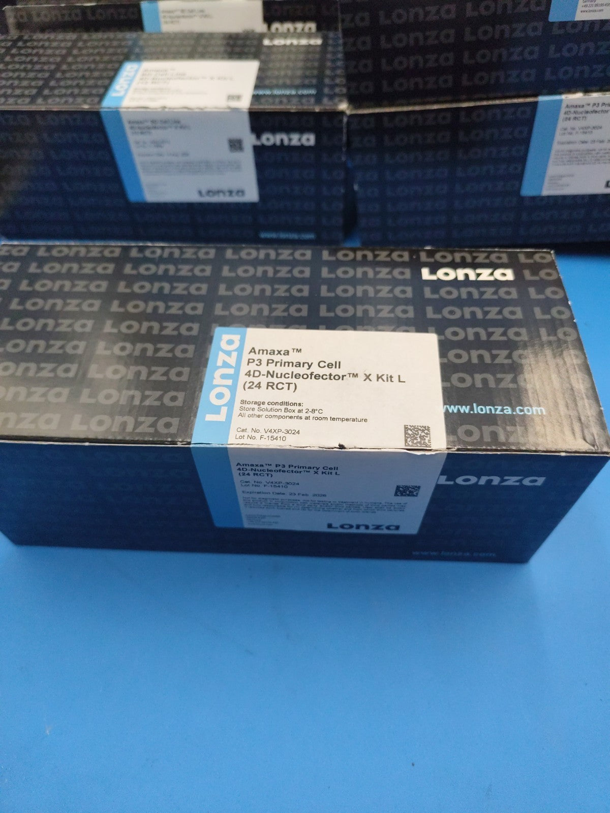 Lonza Amaxa P3 Primary Cell 4D-Nucleofector X Kit L  P/N V4XP-3024