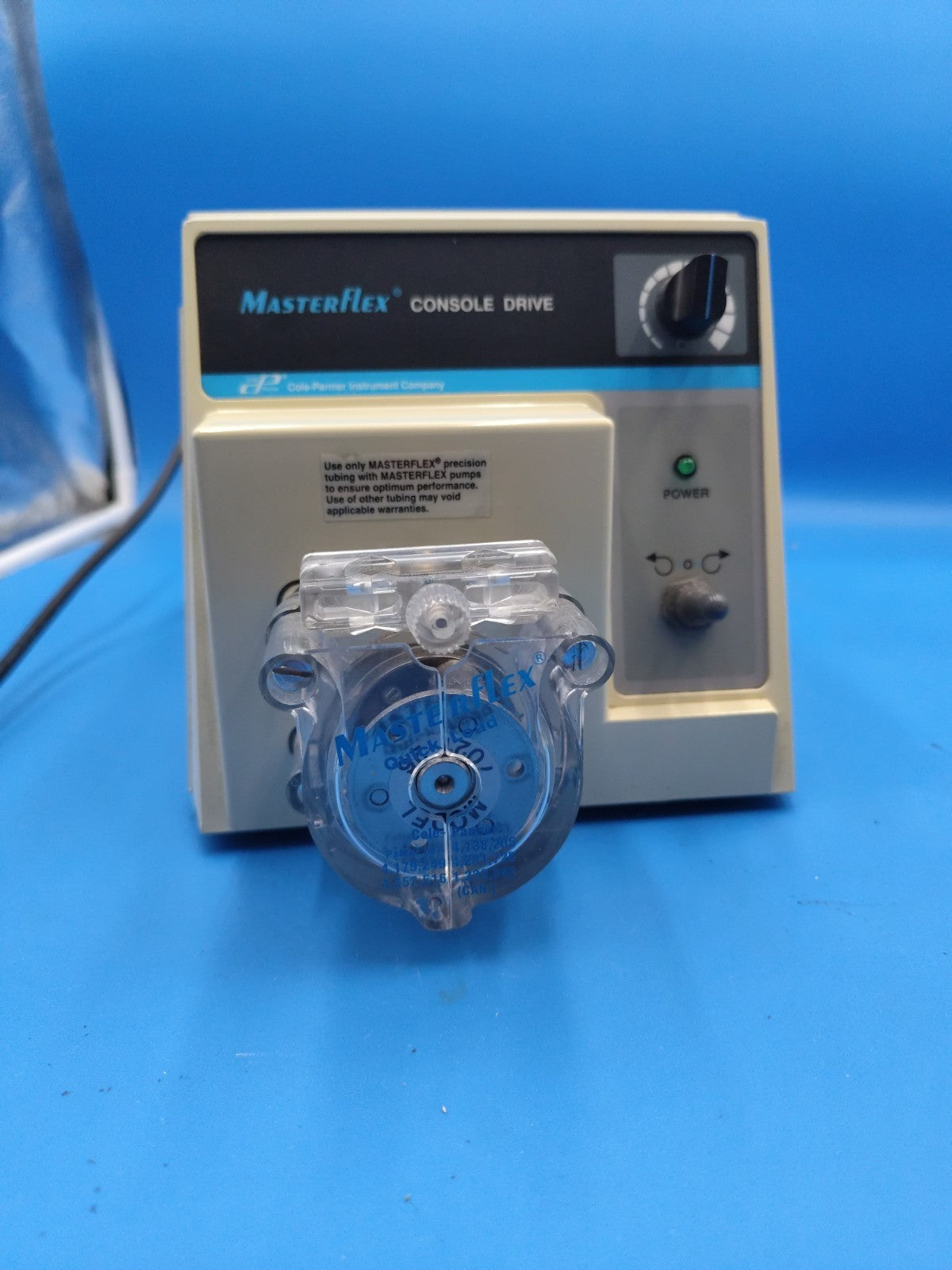 Masterflex Console Drive with QuickLoad head  7520-40 Speed 6-600 Rpm 