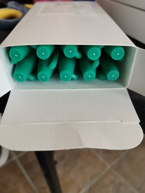 vwr laboratory marker fine green New Box Of 10