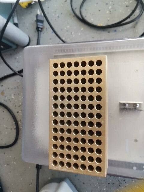 Diversified Biotech CoolSafe CHAM-2000 Aluminum Cooling Chamber for 0.5ml Tubes