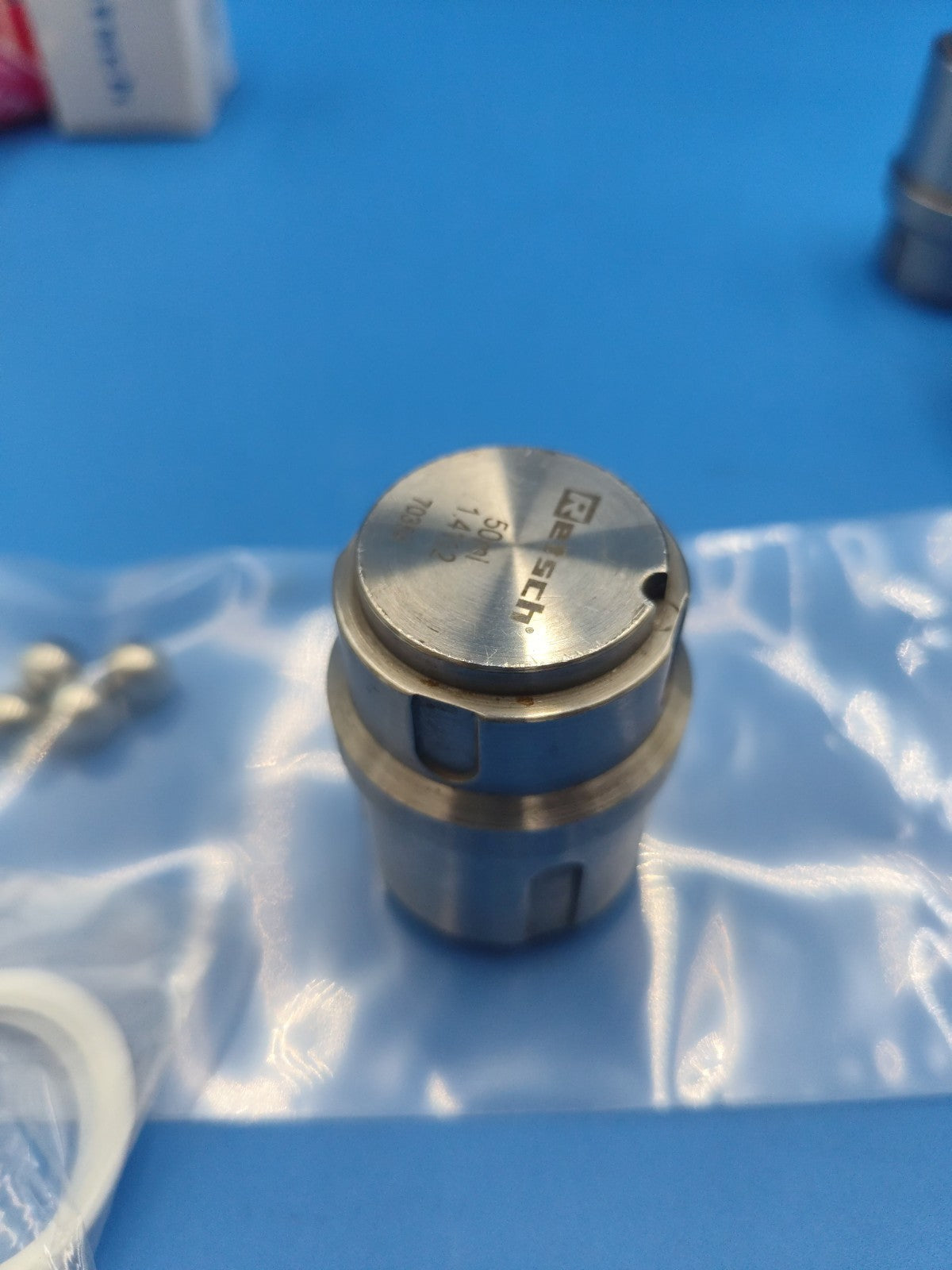 Retsch 50ml 70354 grinding jar 1.4112 With Seal And Grinding Balls