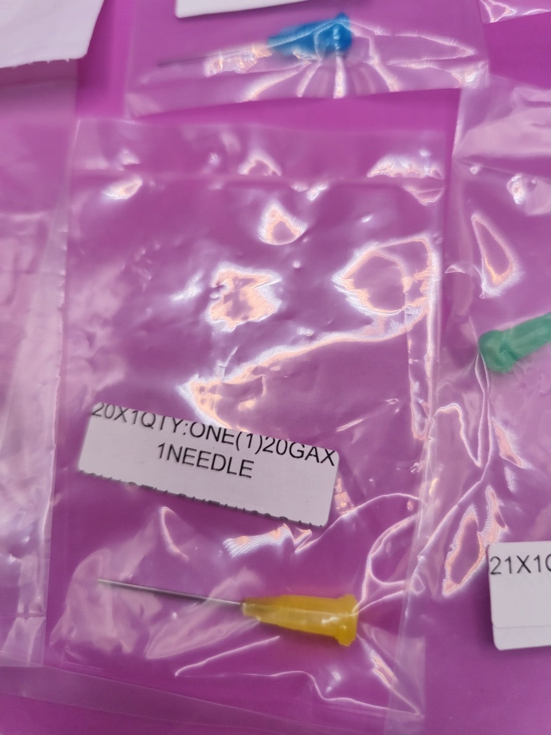 McMaster Carr Needle Set Of 11 Different Gauges With Luer Lock Connection 