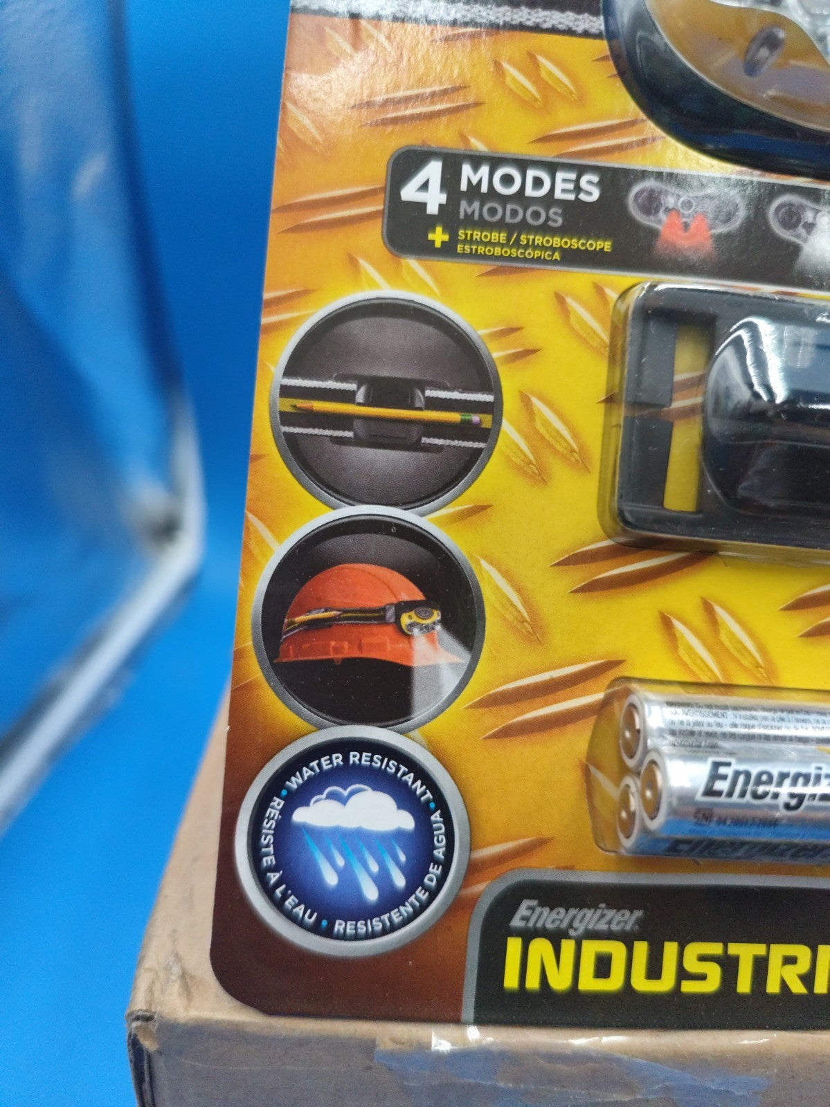 6 Pack Energizer 95 Lumens Headlight Water Resistant