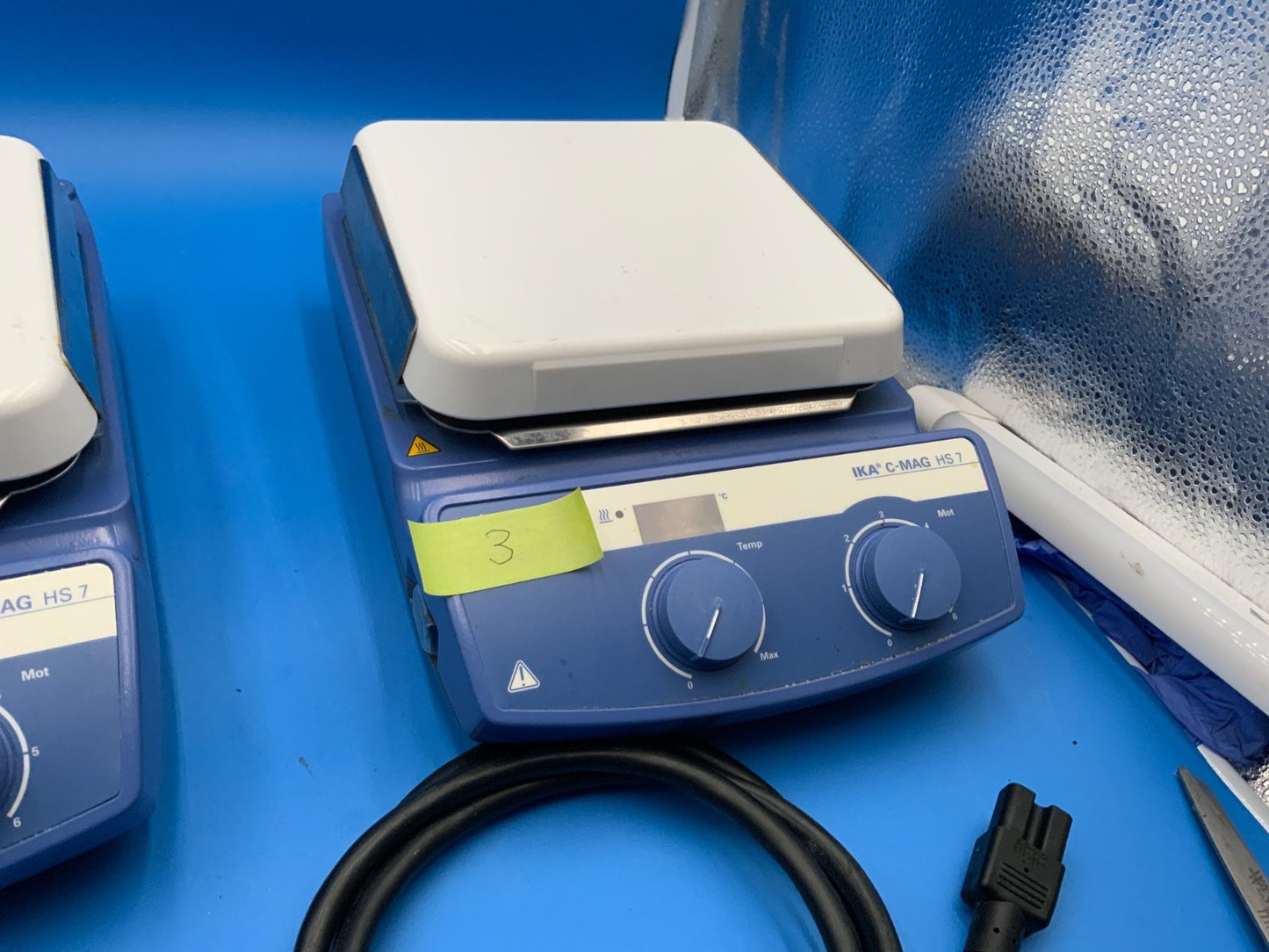 Magnetic stirrer hotplate hot plate IKA Fisher Chemglass Corning optional Probe