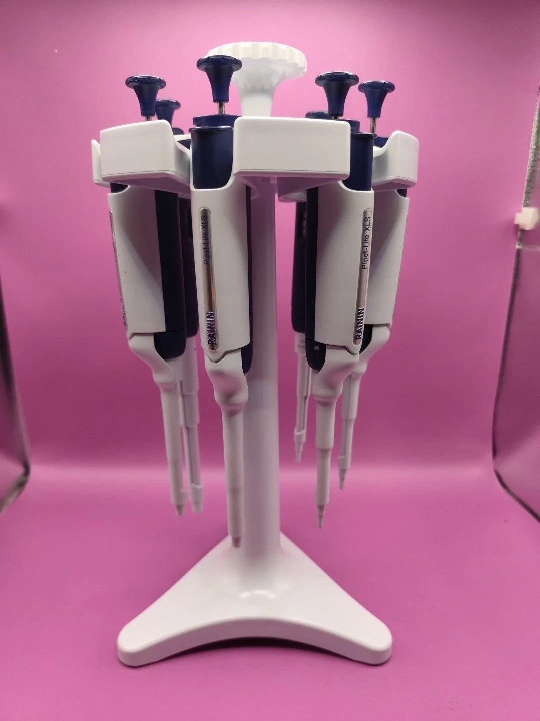 Rainin XLS LTS pipette L2 L10 L20 L100 L200 L1000 5000 10ml  Stand Warranty