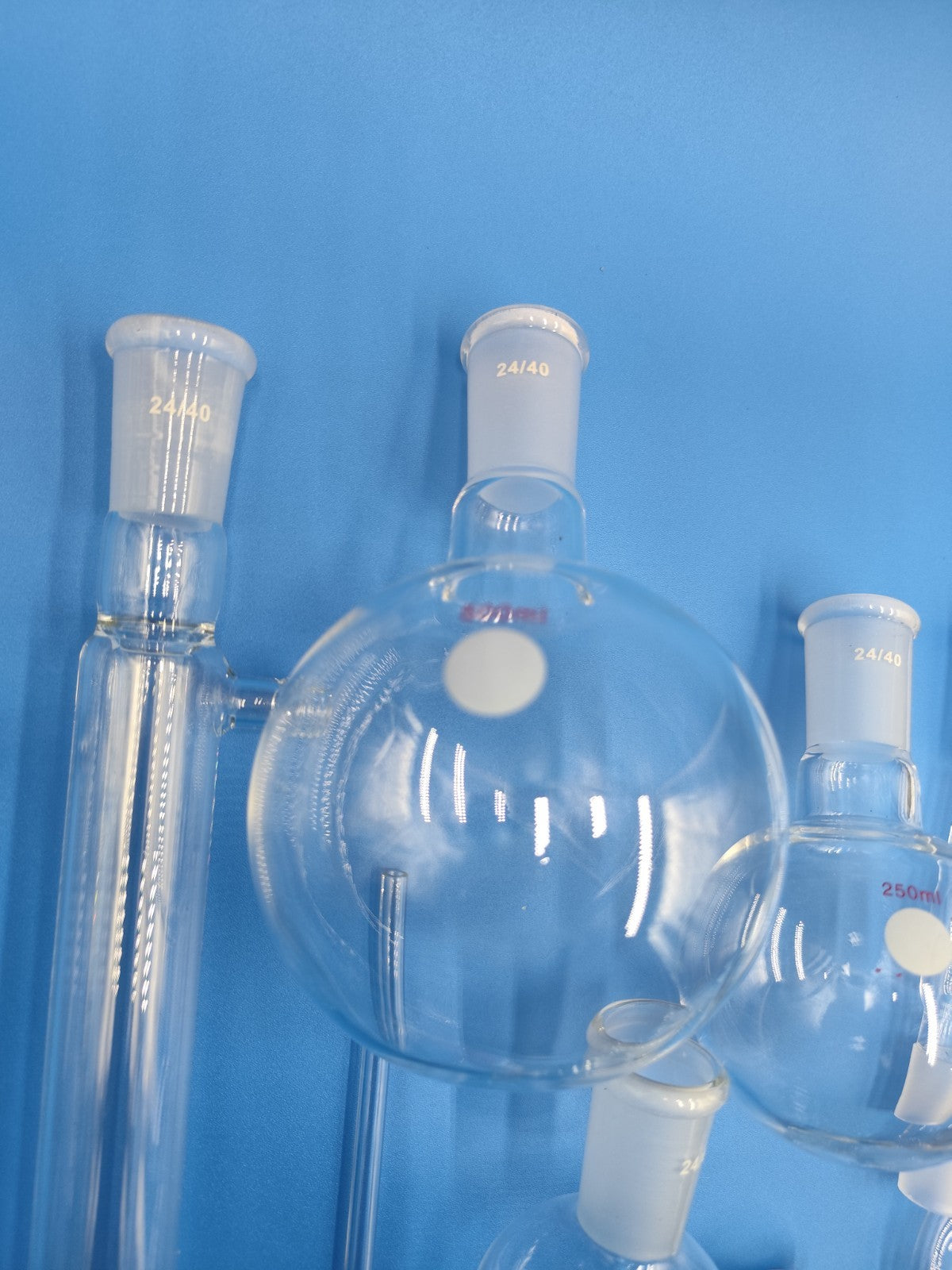 glass preparation apparatus kit organic chemistry distillation kit 38 pcs