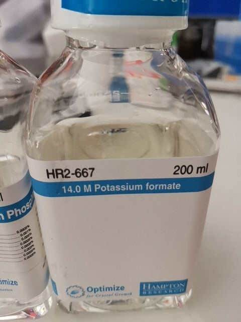 Lot Of 3 Hampton Research Salt Solutions Ammonium Acetate, KH2PO4, K Formate