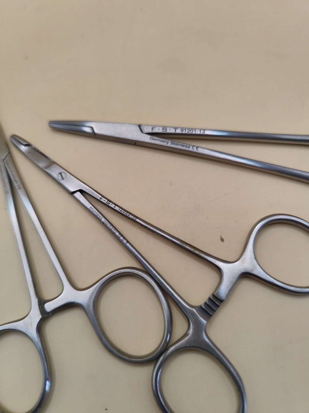 Lot Of 7 - FST Fine Science Tools And Miltex Surgical Stainless Scissors Germany